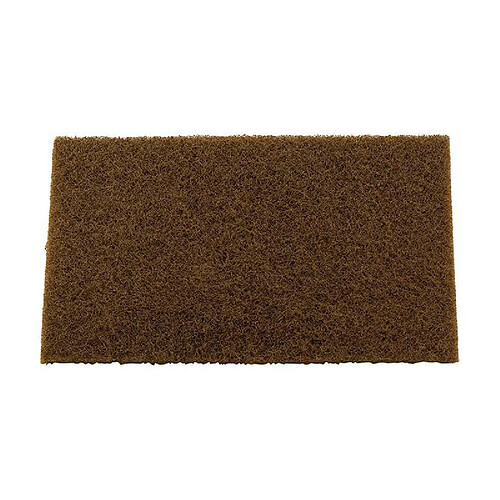 Fp Éponge à poncer robuste abrasive rouge pour nettoyage, satinage et finitions - 1 x 20 pads de 158mm x 224mm