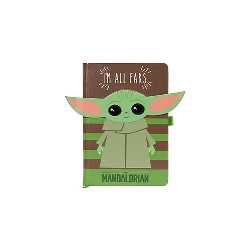 Pyramid International Star Wars The Mandalorian - Carnet de notes Premium A5 I'm All Ears Green