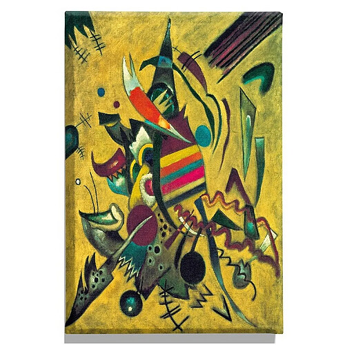 EPIKASA Impression sur Toile Kandinsky Points, Multicouleur, Polyester, 60x3x90 cm