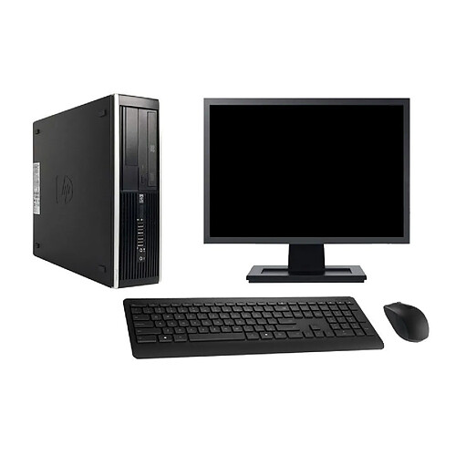 PC HP Compaq Pro 6300 SFF Ecran 22" i7-2600 RAM 16Go SSD 960Go Windows 10 Wifi · Occasion