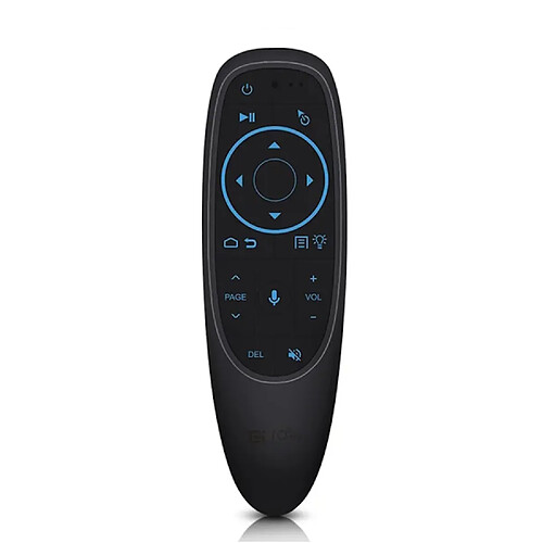 Riffi CP G10SPROBTS Souris Universelle Smart TV / PC Air - Bluetooth / Sans Fil / Télécommande IR & Gyroscope / LED Noir