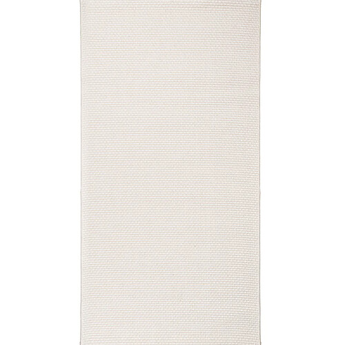 Thedecofactory BANGALOR - Tapis de couloir extérieur/interieur aspect jute blanc 80x150