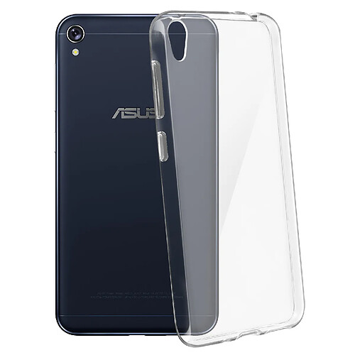 Avizar Coque silicone gel transparent Asus Zenfone Live ZB501KL - Protection ultra-fine