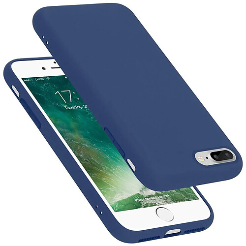 Cadorabo Coque iPhone 7 PLUS / 7S PLUS / 8 PLUS Etui en Bleu