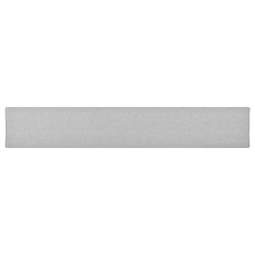 vidaXL Tapis de couloir Gris clair 50x300 cm