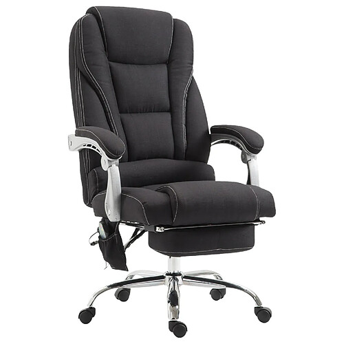 Non Chaise de bureau en tissu Pacific avec fonction massage