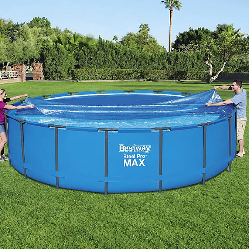 Bestway Couverture solaire de piscine Flowclear 549 cm