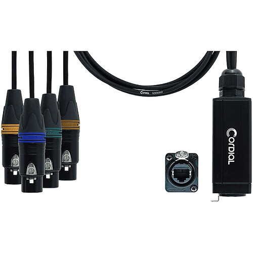 CDX 0.7 F 5 QUAD DMX Cordial