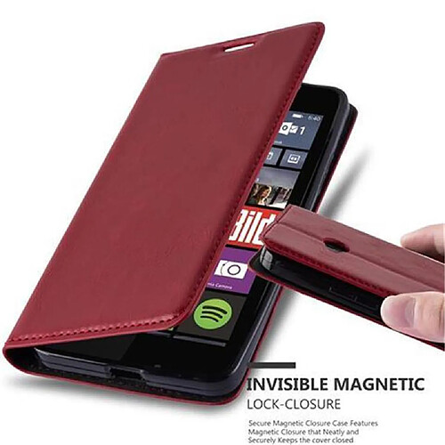 Cadorabo Coque Nokia Lumia 640 Etui en Rouge