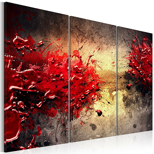 Artgeist Tableau - Splash rouge [60x40]