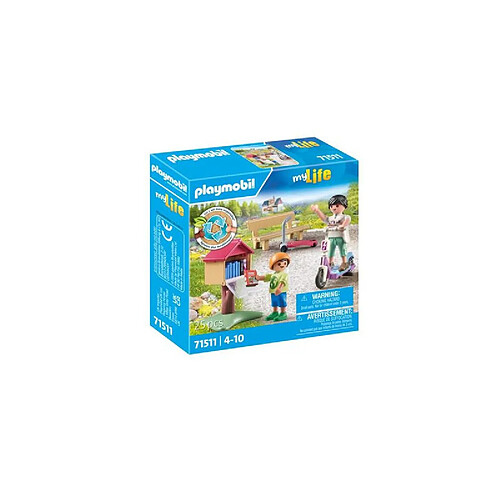 Playmobil® Playmobil My Life 71511 Boîte à livres avec maman et enfant