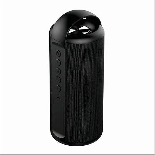 Universal Haut-parleurs portables Bluetooth sans fil basse mini colonne 3D stéréo système acoustique subwoofer Music Center | haut-parleurs portables (noir)