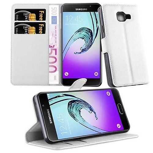 Cadorabo Coque Samsung Galaxy A3 2016 Etui en Blanc