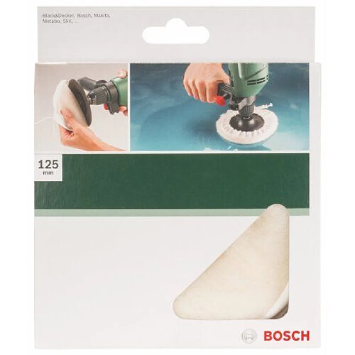 Bosch 2609256290 Peau de mouton pour Perceuse A serrer 125 mm