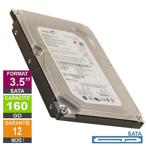 Seagate Technology SEAGATE Barracuda 7200.10 ST3160815AS · Reconditionné