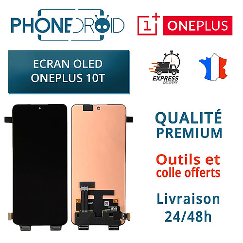 One+ Écran Oled + Tactile OnePlus 10T