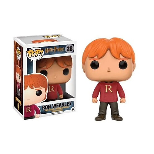 Figurine Funko Pop Harry Potter Ron Weasley Sweater Exclusivité FNAC