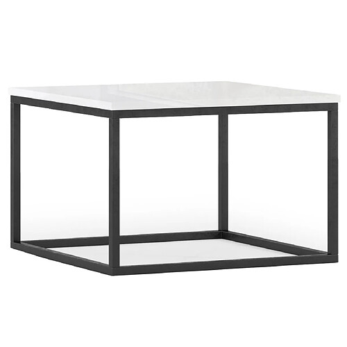 Bestmobilier Roman - table basse - 60 cm