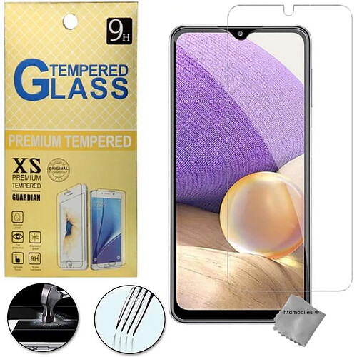 Htdmobiles Film de protection vitre verre trempe transparent pour Samsung Galaxy A32 4G