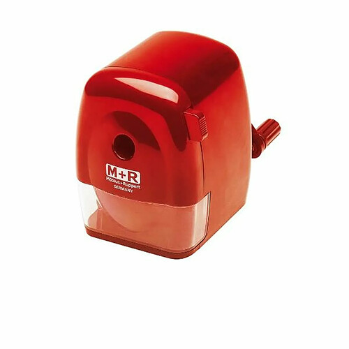 BigBuy Office Taille-crayon 9810000 Rouge Plastique