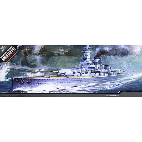 Academy Maquette Bateau German Pocket Battleship Admiral Graf Spee