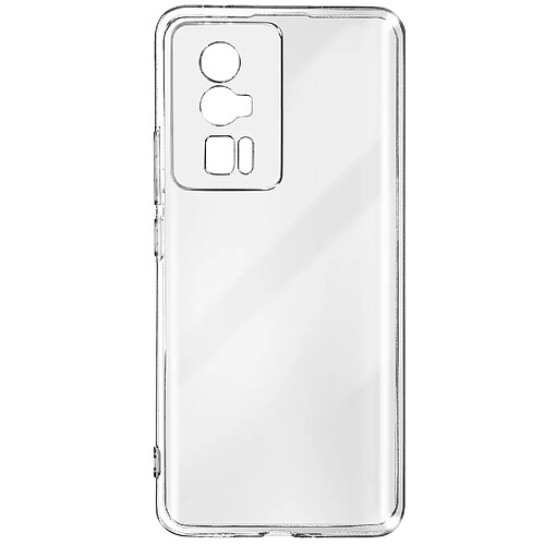 Avizar Coque pour Xiaomi Poco F5 Pro Souple Caméra Protégé Classic Case Transparent