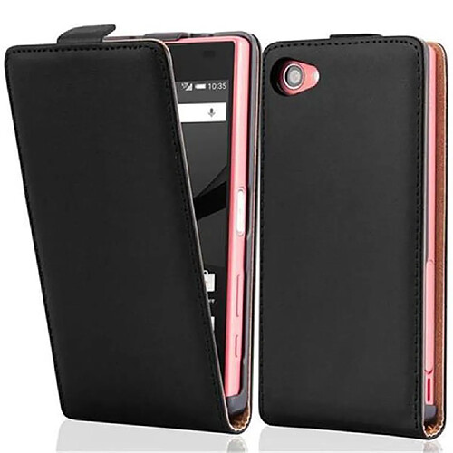 Cadorabo Coque Sony Xperia Z5 COMPACT Etui en Noir