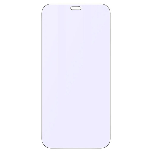 Avizar Vitre Apple iPhone 12 Mini Anti-lumière Bleue Bords biseautés transparent