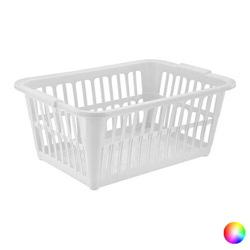 Panier à linge Tontarelli 35 L Plastique Rectangulaire Crema