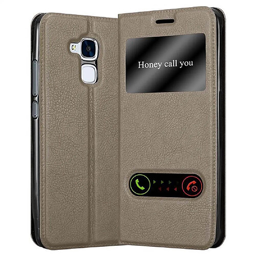 Cadorabo Coque Honor 5C Etui en Marron