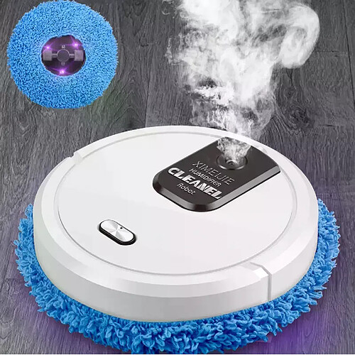 Humidificateur robot à balayage automatique, humidificateur humide et sec rechargeable, aspirateur