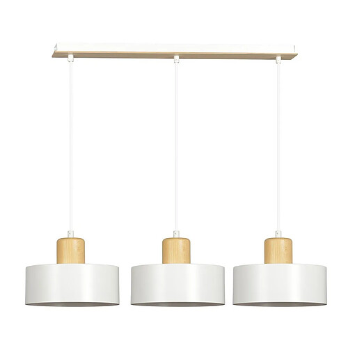 EPIKASA Suspension Torin, Blanc, Acier, 80x100x25 cm