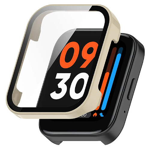 Coque en TPU Transparent HD pour votre Realme Watch 3 - blanc ivoire