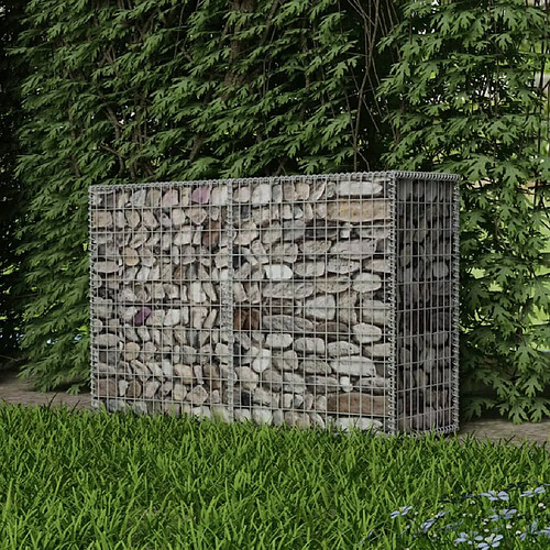 vidaXL Panier de gabion Acier galvanisé 150x50x100 cm