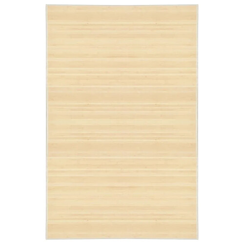 vidaXL Tapis en bambou 100x160 cm Naturel