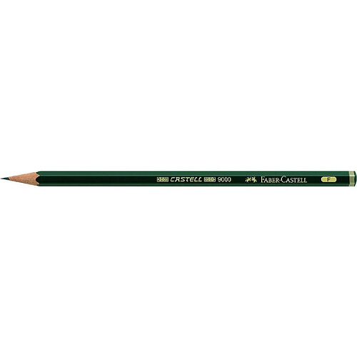 FABER-CASTELL Crayon CASTELL 9000, degré de dureté: F ()