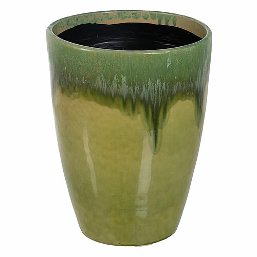 BigBuy Home Vase Vert Céramique 41,5 x 41,5 x 53,5 cm