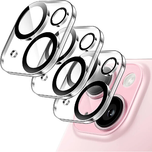 Verres Protection Camera Arriere X3 Pour iPhone 15 Plus Little Boutik®