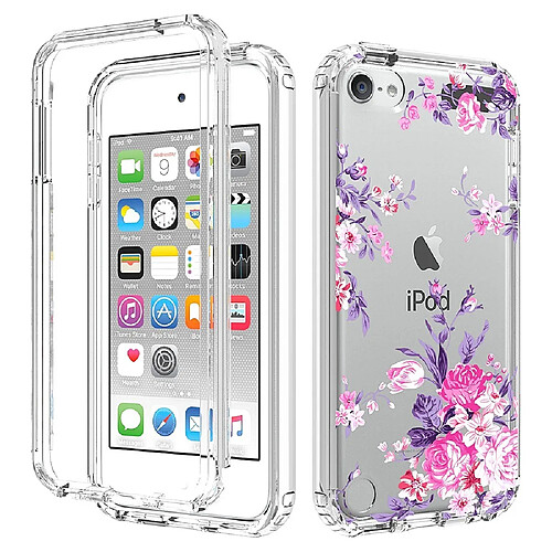 Coque en TPU anti-rayures pour votre iPod Touch 5/Touch 6/Touch (2019) - fleur