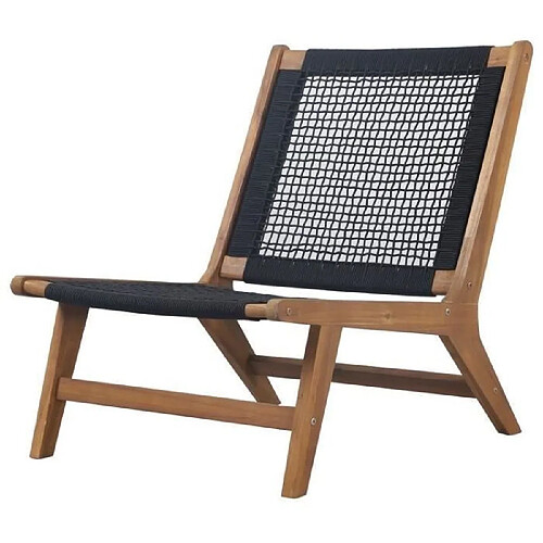 Beau Rivage Fauteuil de jardin TAVARUA bois acacia FSC 60 x 81 x 72 cm