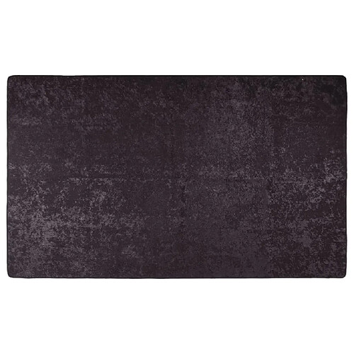 vidaXL Tapis lavable anthracite 150x230 cm antidérapant