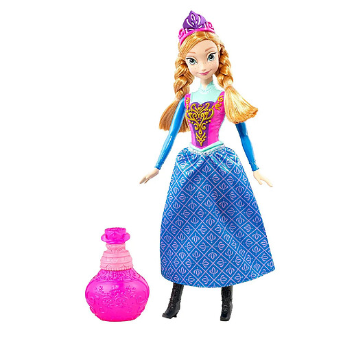 Mattel Poupée La Reine des Neiges : Couleur royale : Anna