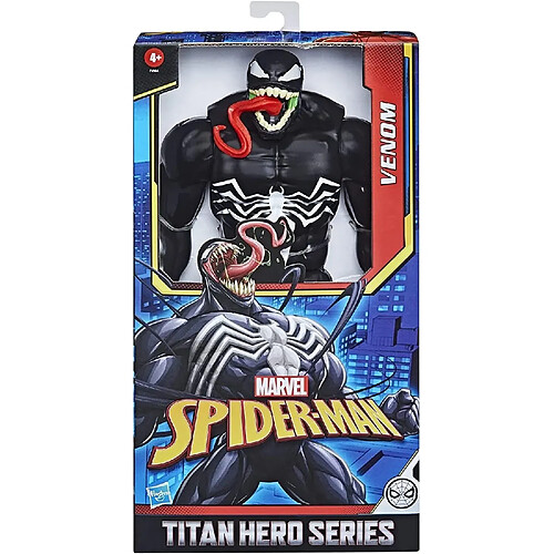 Hasbro Spider-Man Titan Hero Series, Figurine de Collection Deluxe Venom de 30 cm