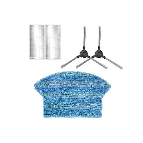 Pièces et accessoires pour aspirateur Robot Midea VRB81B, tissus de vadrouille, brosse latérale, filtre HEPA