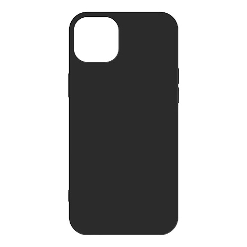 Avizar Coque iPhone 14 Plus Résistante Silicone Gel Souple Flexible Fine Légère Noir