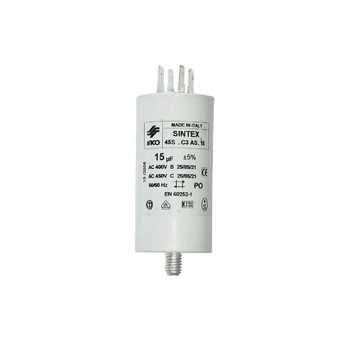 CONDENSATEUR PERMANENT 15µF 450V