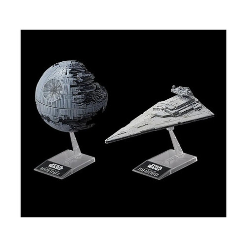 Bandai Star Wars - Maquette Death Star II & Imperial Star Destroyer