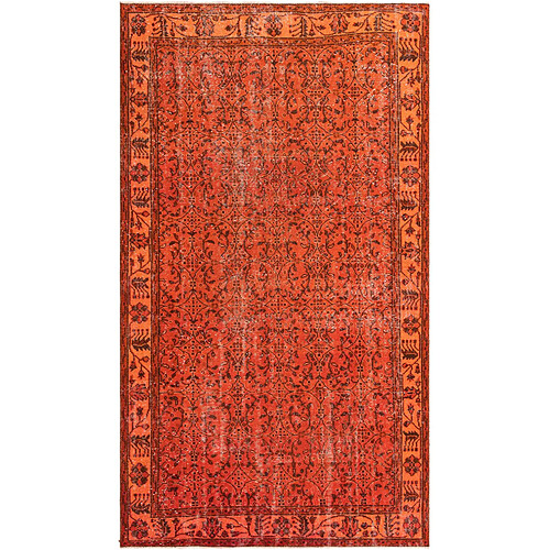 Vidal Tapis de laine 297x170 orange Ultra Vintage