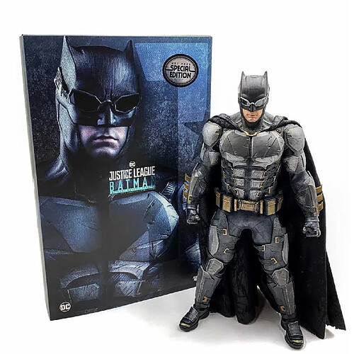 Hot Toys MMS432 - DC Comics - Justice League - Batman Tactical Batsuit Version Deluxe Version