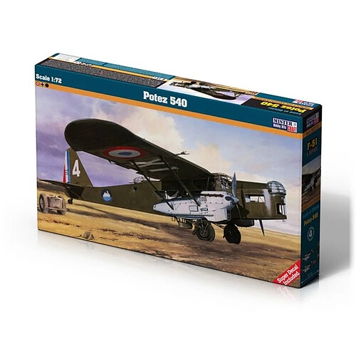 Potez 540 - 1:72e - Mistercraft